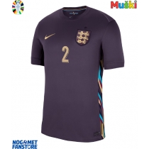 Engleska Kyle Walker #2 Gostujuci Dres EP 2024 Kratak Rukav